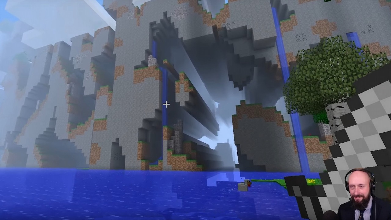 Prawie 15-letni marsz w Minecrafcie dobiegł końca. Youtuber wreszcie dotarł do mitycznych Dalekich Krain, źródło grafiki: Mojang / Kurt „KurtJMac” Mac.