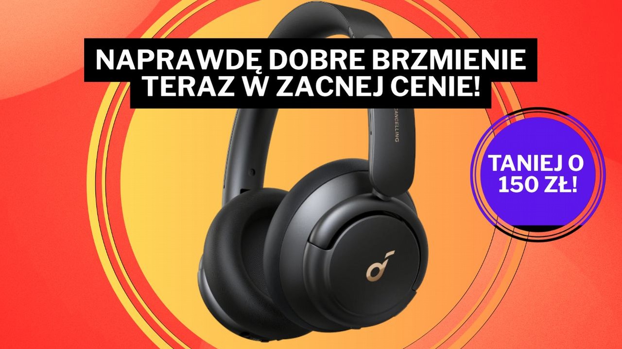 Mocna promocja Amazona! Te słuchawki Ankera „grają, jakby były 3x droższe”, a teraz są ponad 40% tańsze dzięki Wielkim Okazjom Prime 2025, źródło grafiki: Amazon.pl.