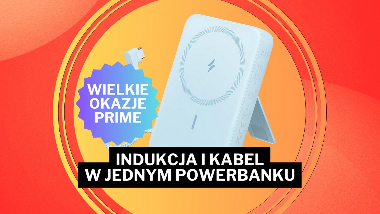 „Anker nigdy nie zawodzi” i ten powerbank to potwierdza. 55% mniej za sprzęt do iPhone'a i Samsunga Galaxy w Wielkich Okazjach Prime 2025, źródło grafiki: Anker; materiały promocyjne.