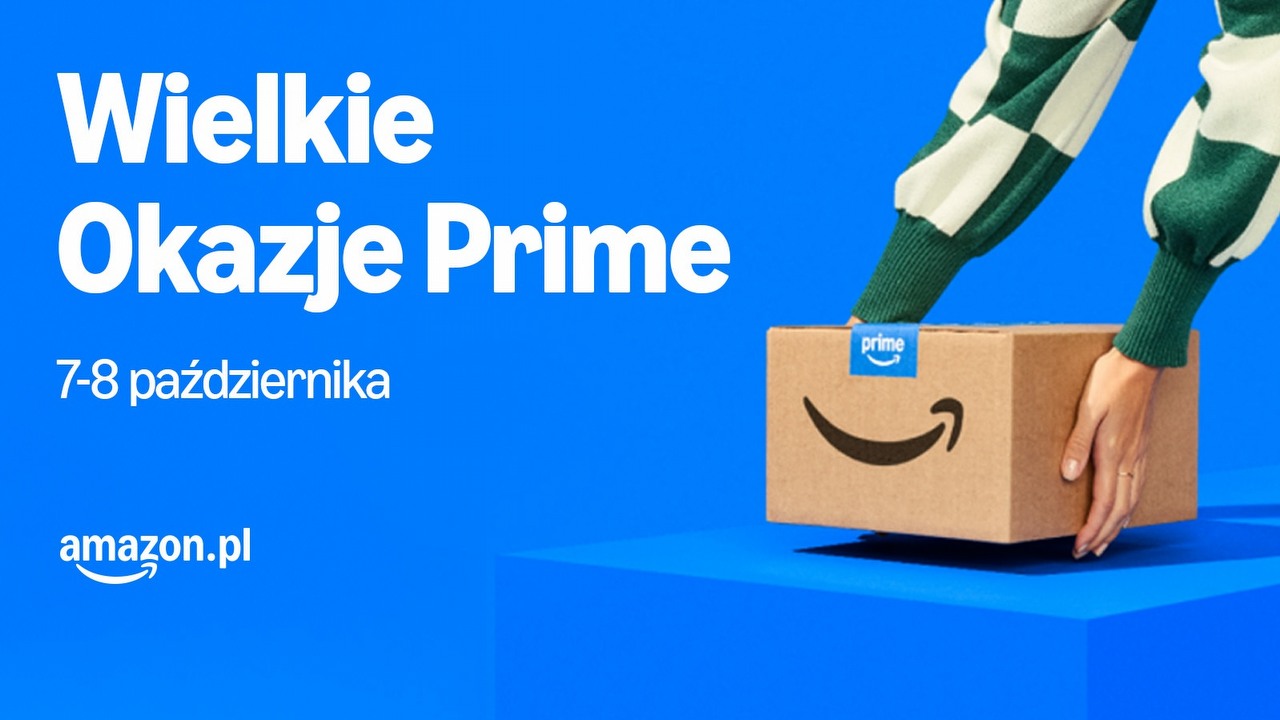 Wielkie Okazje Prime 2025 - Amazon robi święto zakupów przed Black Weekiem! Oto najlepsze promocje na słuchawki, smartfony i inne, źródło grafiki: Amazon.