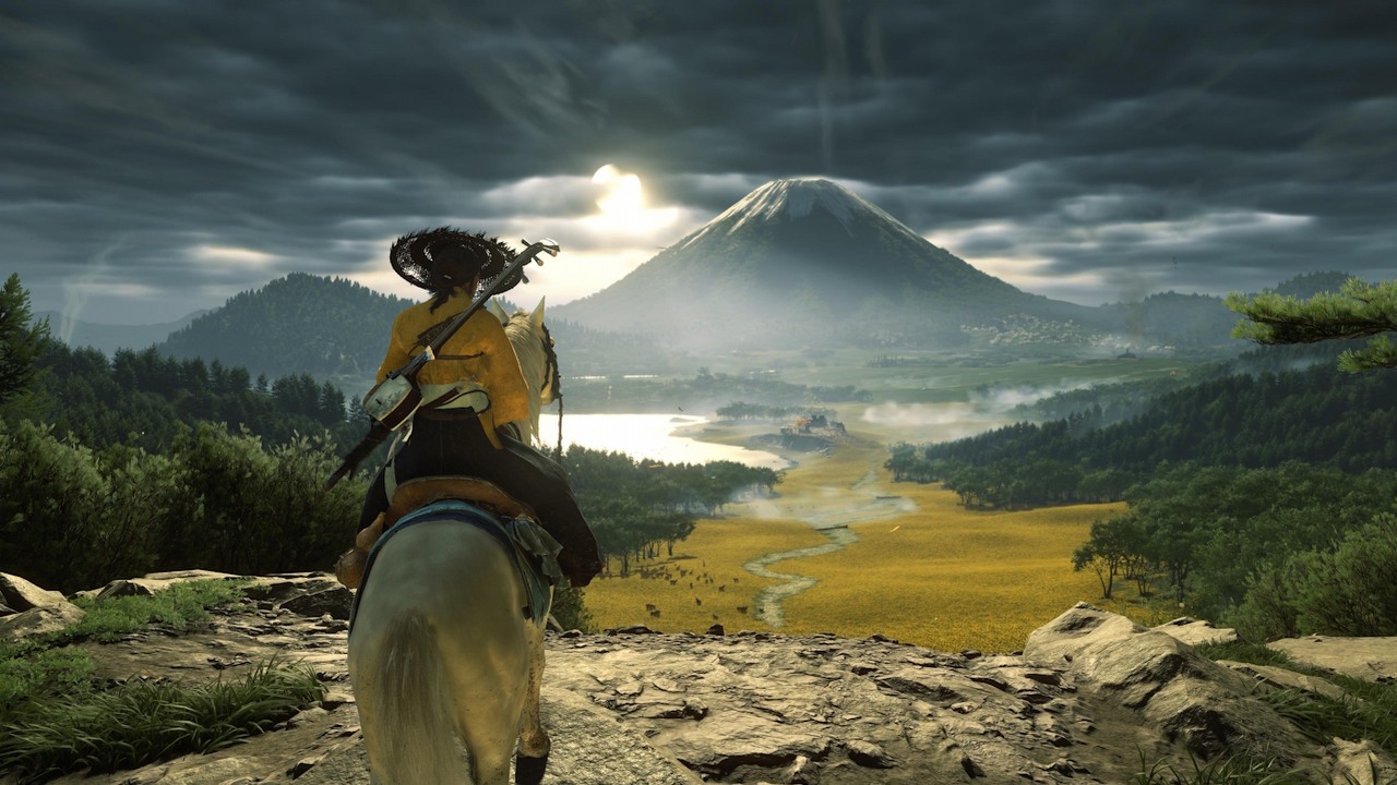 Piękny, otwarty świat Ghost of Yotei wymusił na twórcach trudną decyzję. Wierzą jednak, że dla większej immersji było warto się męczyć, źródło grafiki: Sony Interactive Entertainment.