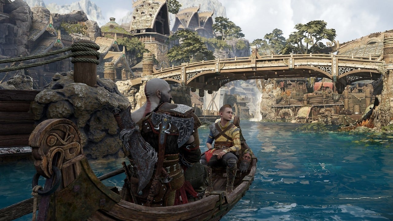 Gracze mogą zrecenzować swoje gry na PlayStation 5, ale tylko wydania cyfrowe, źródło grafiki: God of War Ragnarok; Santa Monica Studio; Sony Interactive Entertainment; 2022.