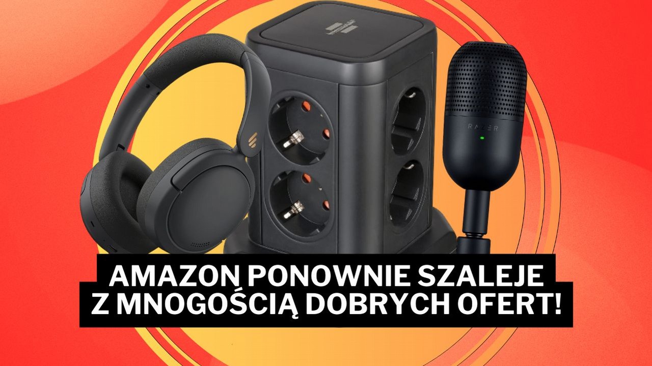 Październikowe promocje na Amazonie - najlepsze oferty na kartę graficzną, listwę czy słuchawki, źródło grafiki: Amazon.pl.