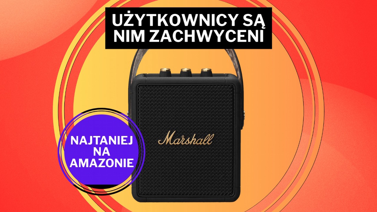 „Mój ulubiony dźwiękowy top” - hitowy 20-watowy głośnik Marshalla ponad 360 zł taniej! To może być promocja tego weekendu, źródło grafiki: Marshall.