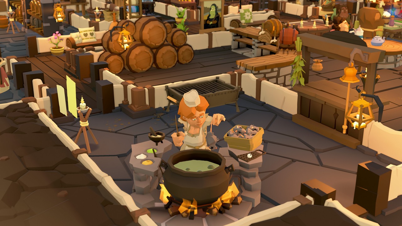 Po 11 latach wyczekiwana strategia fantasy otrzymała datę premiery. „Pracowaliśmy po cichu, ale teraz jesteśmy na Was gotowi”, zapewniają twórcy Tavern Keepera, źródło grafiki: Greenheart Games / Steam.