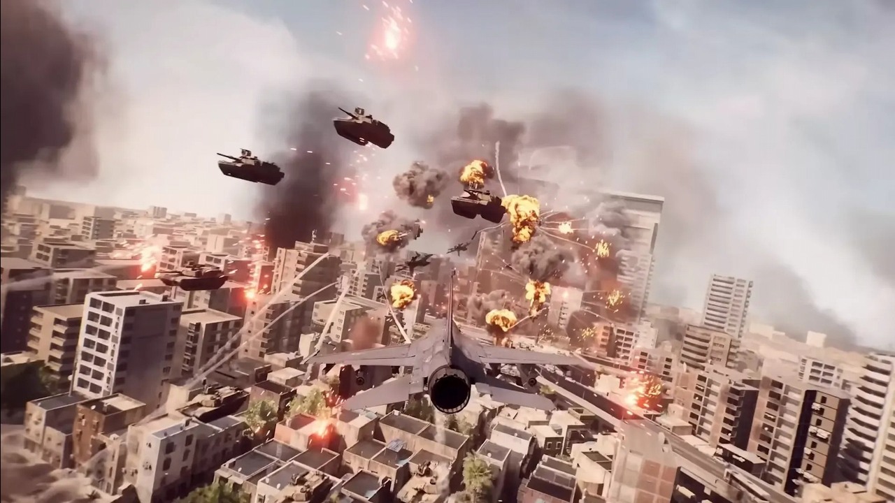 Battlefield Portal uwydatnił patologię. Grupy graczy tworzą malutkie mapy i natychmiast strzelają do pojawiających się osób, źródło grafiki: EA DICE / Electronic Arts..