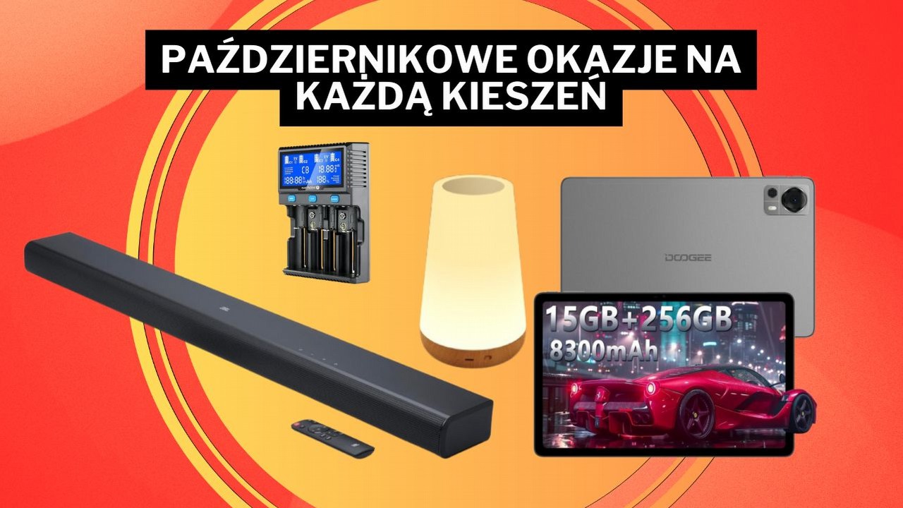 Promocyjna ofensywa na Amazonie - powerbank 10 000 mAh i lampka LED z 13 kolorami za ok. 50 zł oraz inne najlepsze okazje, źródło grafiki: Amazon.