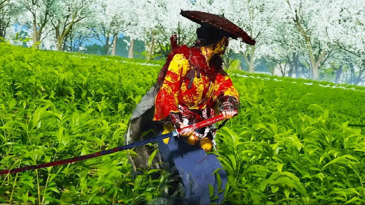 Jedna animacja z Ghost of Yotei niesłusznie wywołała krytykę wśród graczy. Ekspertka udowadnia, że jest całkiem realistyczna i możliwa do wykonania w rzeczywistości, źródło grafiki: Sony Interactive Entertainment.