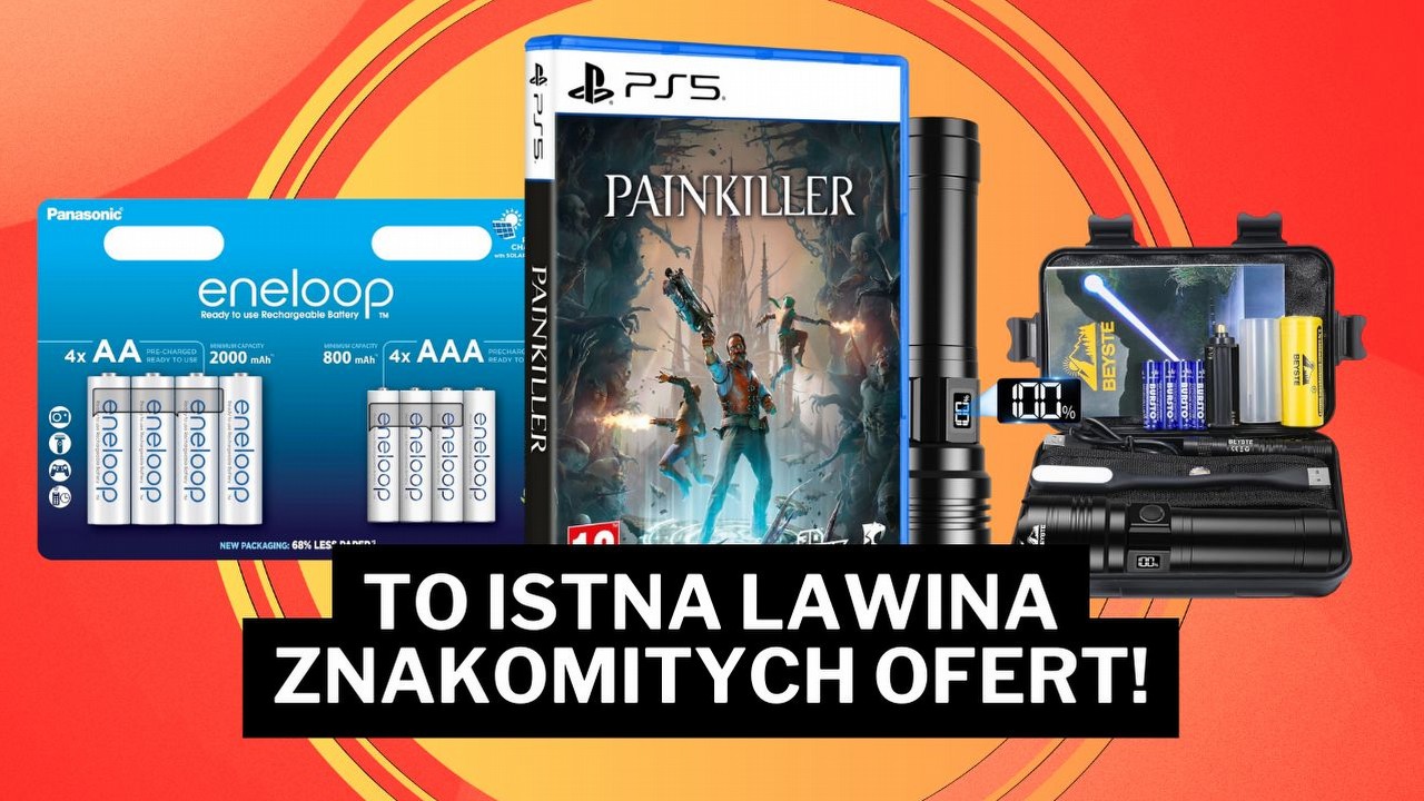 Lawina okazji z potężną latarką za 100 zł i hitowymi słuchawkami! Promocje w MediaMarkt, Euro, Empiku i na Amazonie, źródło grafiki: BEYSET, eneloop, Anshar.