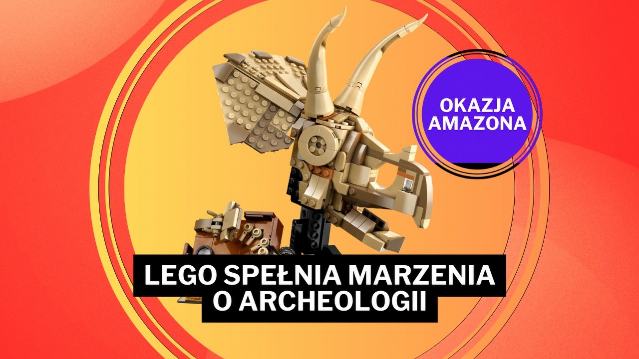 20 lat temu marzyłem o takich LEGO, dziś mogę je mieć! Zestaw z czaszką triceratopsa teraz 60 zł taniej niż w sklepie LEGO, źródło grafiki: LEGO; materiały promocyjne.