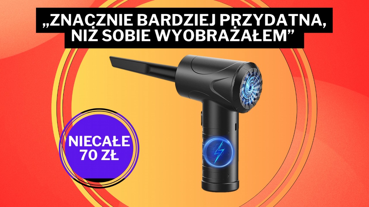 „Nie mogłem prosić o więcej” - dmuchawa z 91 000 obr./min kosztuje niecałe 70 zł i czyści wszystko jak szalona, źródło grafiki: Aufachieve.