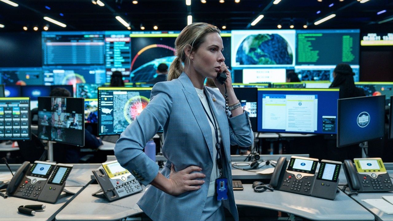 7 premier na Netflix: w tym tygodniu nowy thriller oscarowej reżyserki i drugi sezon popularnej komedii romantycznej, źródło grafiki: Dom pełen dynamitu, Kathryn Bigelow, Netflix, 2025.