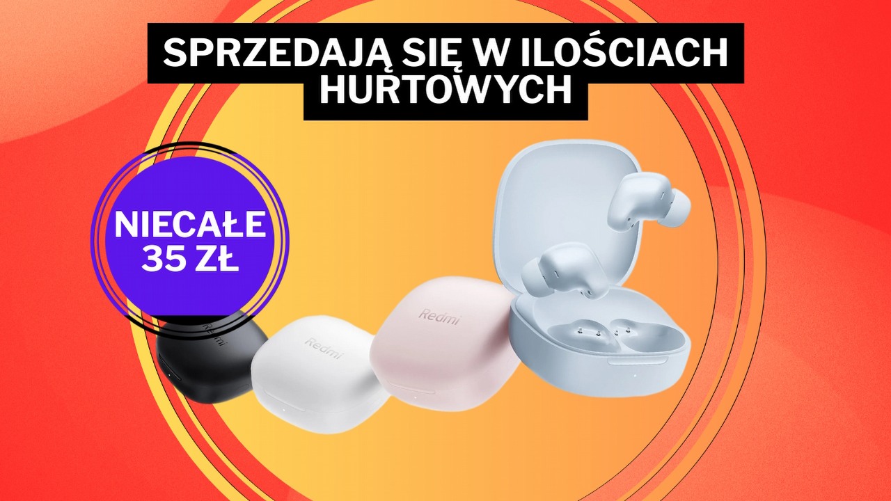 Grają 36 godzin, a kosztują niecałe 35 zł! Te słuchawki Xiaomi na Amazonie „to złoto” i „jakość 10/10”, źródło grafiki: Xiaomi.