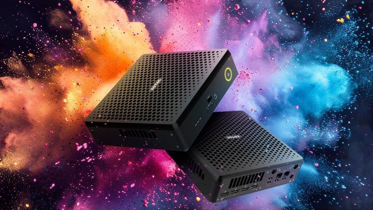 Najmniejszy PC z RTX 5060 Ti kosztuje ponad 7000 zł. Zotac sprzedaje go tylko w jednym kraju, źródło grafiki: Zotac; materiały promocyjne.