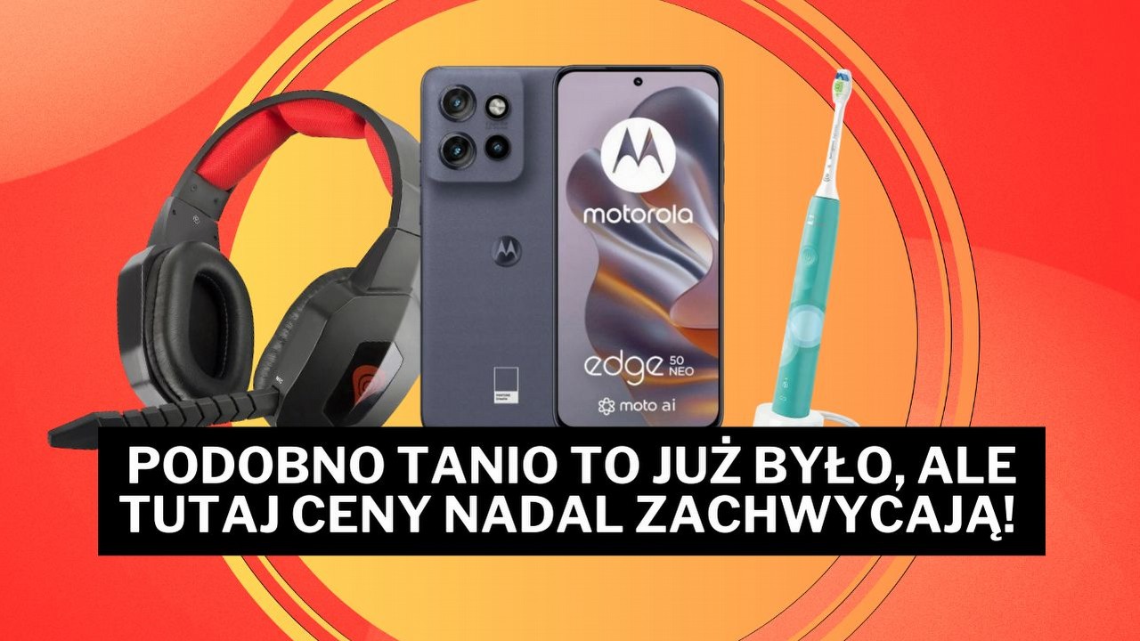 Lider tanich smartfonów od Motoroli za nieco ponad 1000 zł i słuchawki za grosze - oto najlepsze promocje Amazona, Euro i Empiku, źródło grafiki: Amazon.pl.