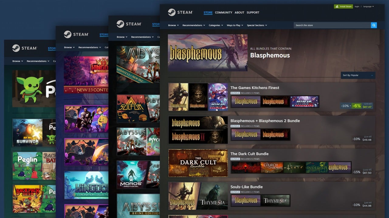 Nie przegap najlepszych ofert na Steam. Nowy filtr pokazuje zestawy, o których istnieniu mogłeś nie wiedzieć, źródło grafiki: Vlve.