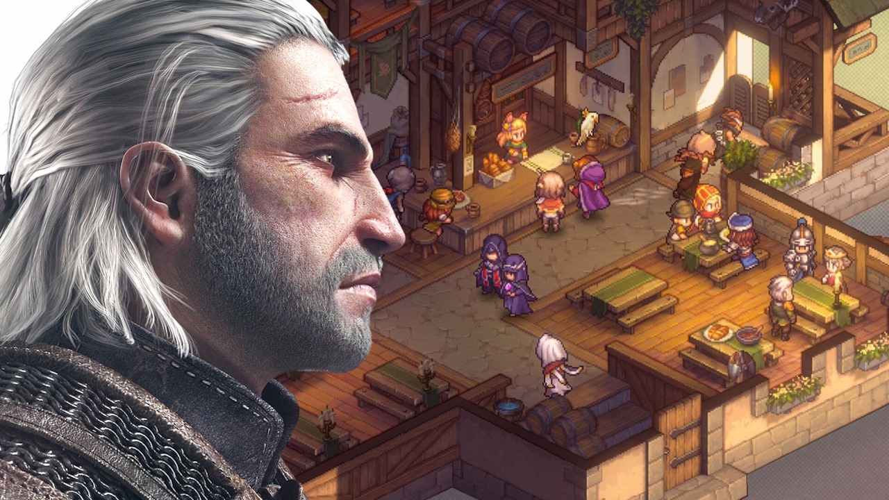 Wiedźmin 3 łączy siły z darmowym RPG fantasy. Geralta z Rivii zapewne czeka nowa podróż przez znienawidzony portal, źródło grafiki: CD Projekt Red / XD Entertainment.