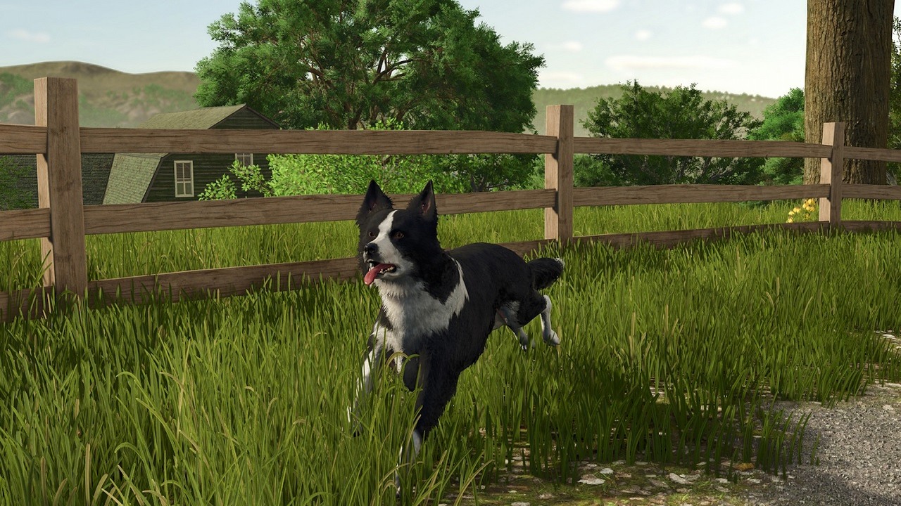 Farming Simulator 25 znacząco zwiększa realizm w oborach i po raz pierwszy w historii pozwala wybrać rasę najlepszego przyjaciela człowieka, źródło grafiki: Giants Software..