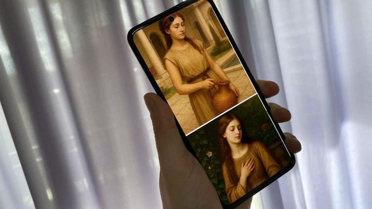 „Moczowy filtr” jest zmorą generatorów AI. Dlaczego tworzone obrazki są takie pożółkłe?, źródło grafiki: Fotografia własna.