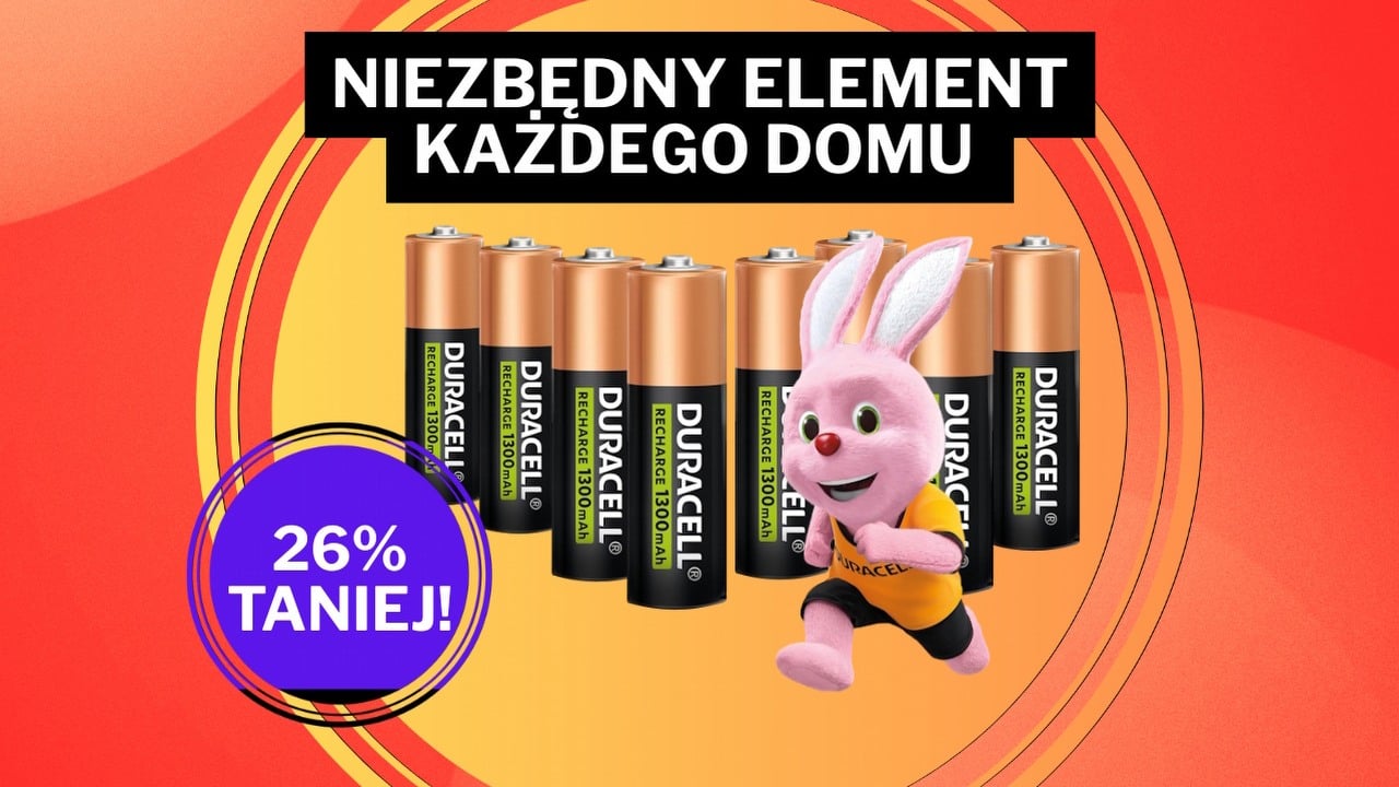 Amazon nie czeka na Black Friday i serwuje megapromocję. Uwielbiane akumulatorki Duracell teraz 26% taniej!, źródło grafiki: Duracell.