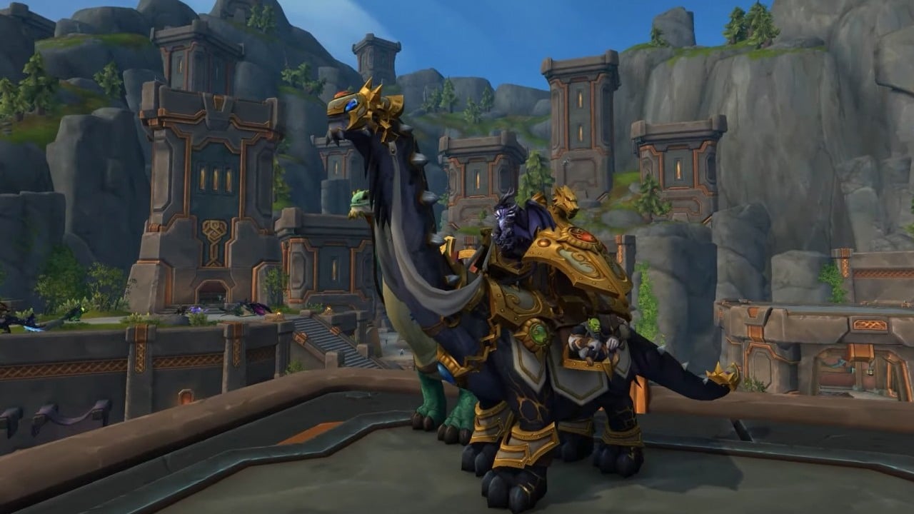 Najdroższy mount w historii WoW-a może wkrótce wrócić do sprzedaży. Poprzednio rzuciły się na niego tłumy z pieniędzmi, źródło grafiki: AndriKatsGames, YouTube.