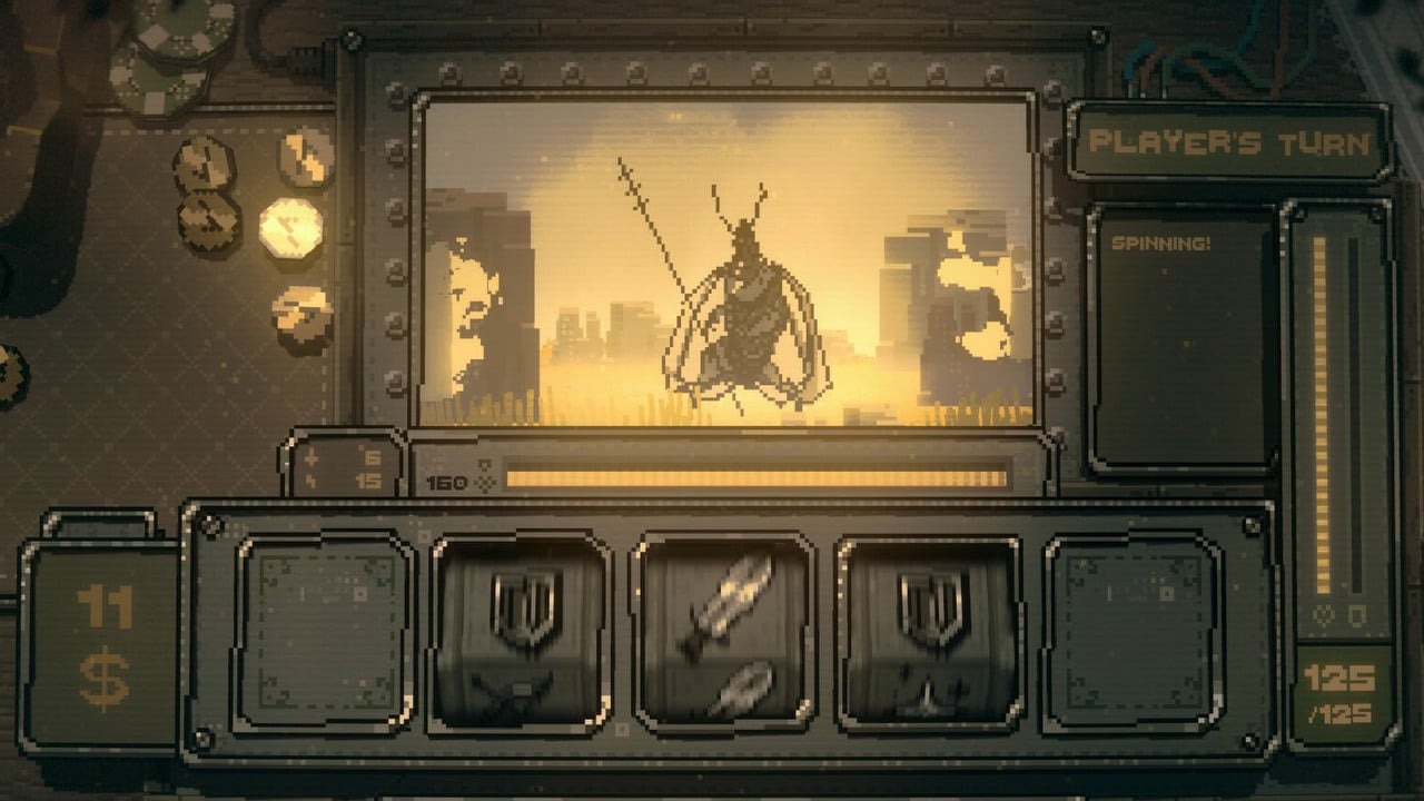 Samotny deweloper połączył RPG z jednorękim bandytą. Efektem jest nowy, uzależniający hit Steama, źródło grafiki: Friedemann.