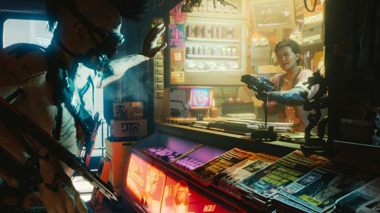 W Cyberpunku 2077 możecie zostać cyberpsycholem. Wystarczy jeden perk, a usłyszycie nawet maniakalny śmiech V, źródło grafiki: CD Projekt RED.