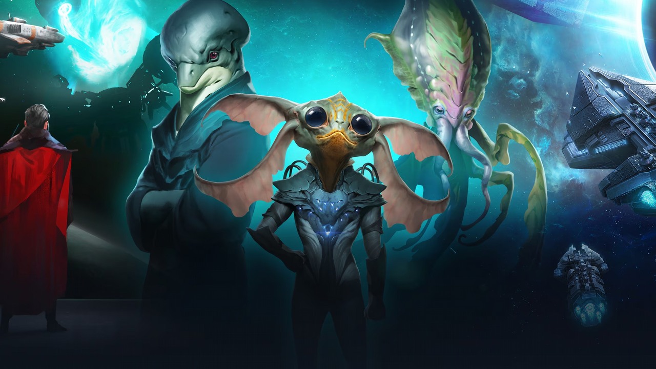 Wielka kosmiczna strategia Paradoxu rozpoczyna podbój nowych platform, ale z uwagi na kiepski stan techniczny nie zagracie na nich w całą zawartość Stellaris, źródło grafiki: Paradox Interactive..