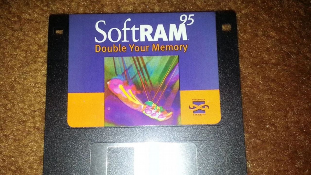 To był wielki przekręt lat 90. program miał zwiększać ilość pamięci RAM za ułamek jej ceny, źródło grafiki: Reddit/pcmasterrace.