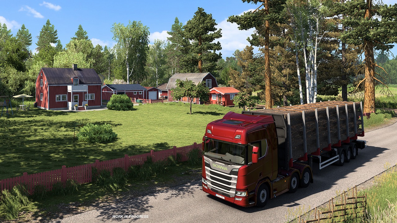 Popularny symulator ciężarówki stał się piękniejszy i bardziej realistyczny niż kiedykolwiek wcześniej. Wielka aktualizacja wprowadza masę nowości do ETS2, źródło grafiki: SCS Software.