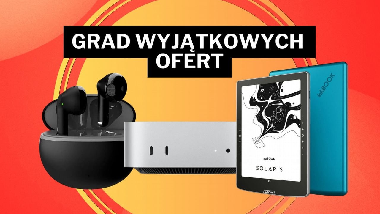 Konkurent Amazon Kindle’a oraz Mac Mini w kuszącej ofercie! Poniedziałkowe hity MediaMarktu, Empiku, RTV i Amazona, źródło grafiki: Apple, Creative, inkBOOK.