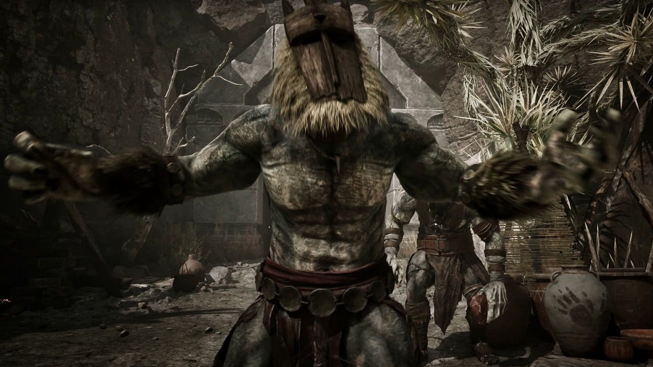 Orkowie z Gothic Remake będą się bardzo różnić od tych z pierwowzoru pod jednym względem. Twórcy mocno się przyłożyli do ich nowego języka, źródło grafiki: Alkimia Interactive.