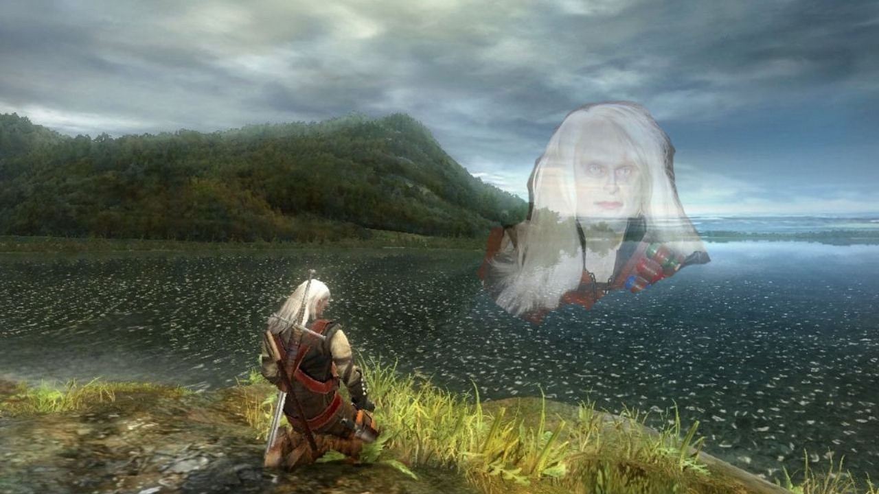 To pewnie najbrzydszy Geralt w historii, który odrzucił nawet CD Projekt RED. „Nie zostawiłbym z nim dzieci”, źródło grafiki: CD Projekt RED.