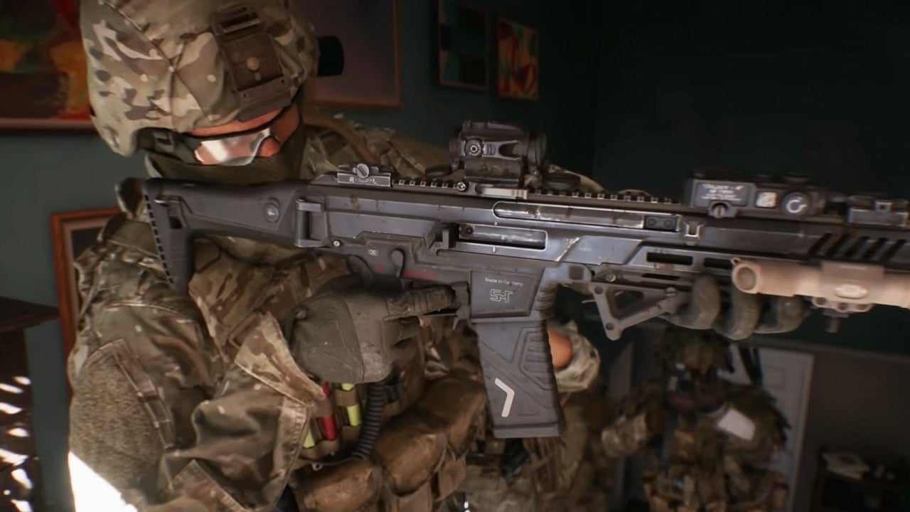 Twórcy Battlefield 6 pamiętali, by zmienić nazwy broni na fikcyjne, ale zapomnieli o jednym detalu w ich modelach, źródło grafiki: EA DICE, YouTube.