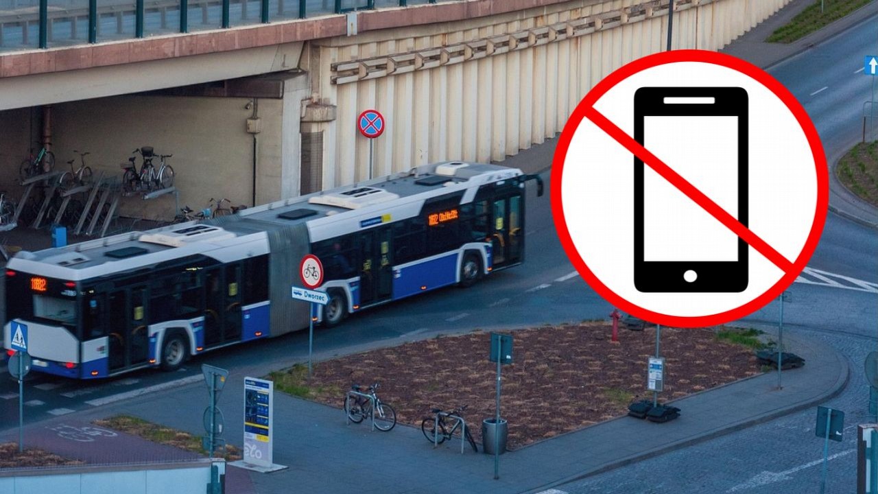 Zakaz irytującego używania telefonów w autobusach. Temat powrócił do życia w Krakowie po porażce w Warszawie, źródło grafiki: Pixabay.