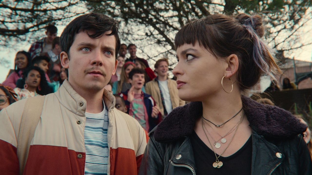 Pokolenie Z chce mniej seksu w filmach i chętnie sięga po animacje. Ulubione seriale młodzieży to 2 wielkie hity Netflixa, źródło grafiki: Sex Education, Laurie Nunn, Netflix, 2019.