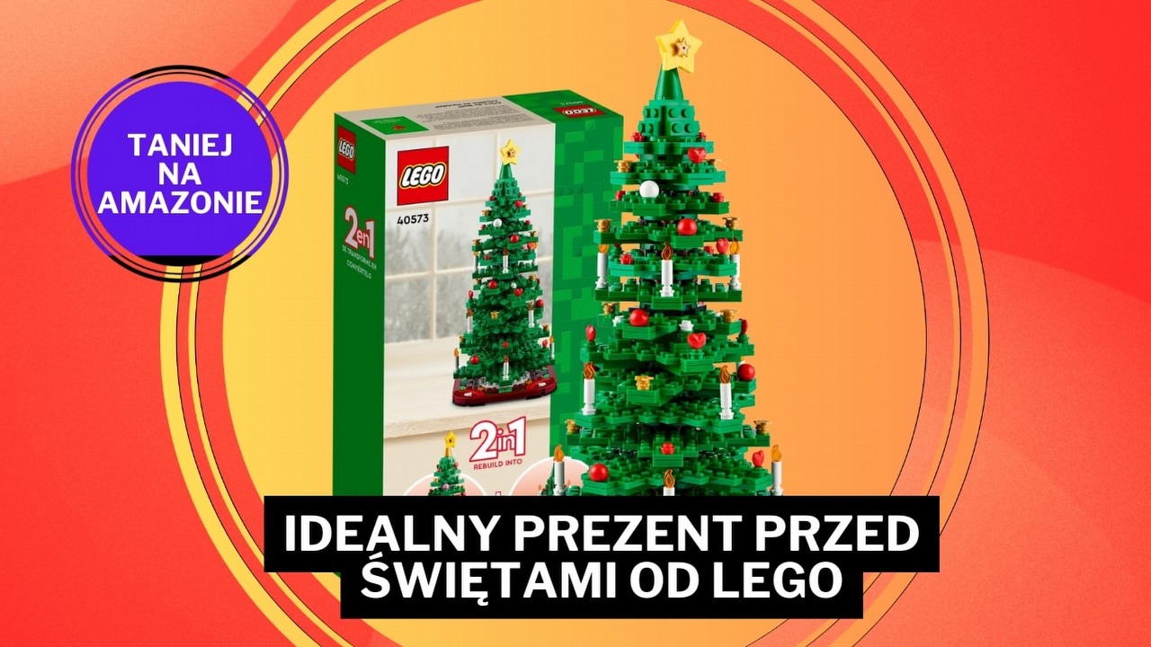 Tej choinki nie będziesz chciał schować na strychu! LEGO zadbało o świąteczny klimat w niskiej cenie, źródło grafiki: LEGO.