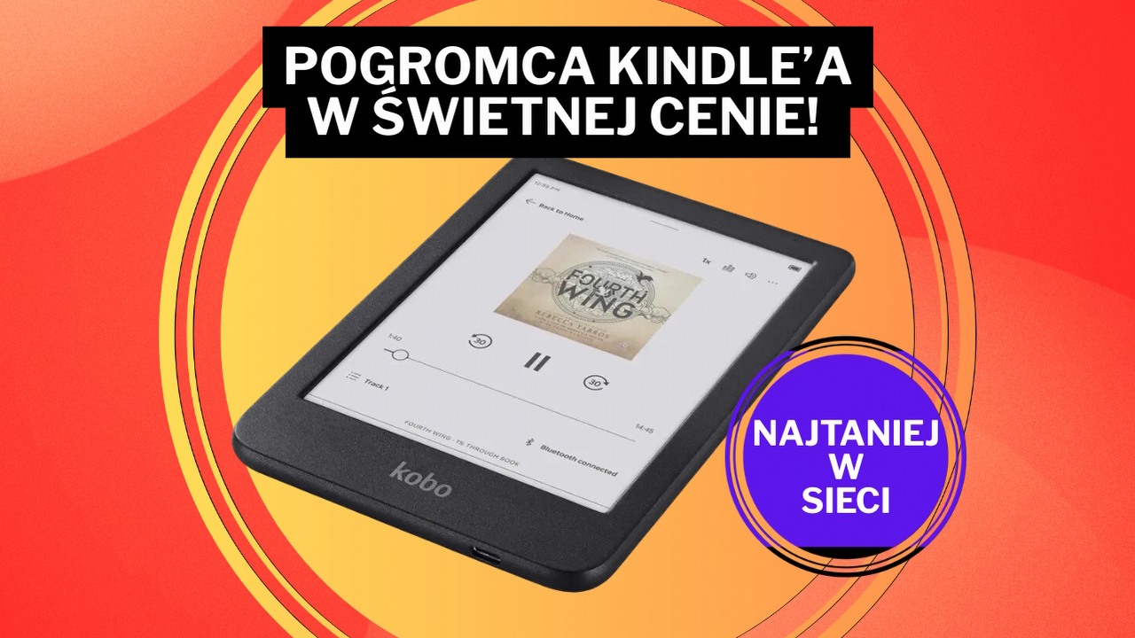 Lepszy niż Kindle i dwa razy tańszy! Kolorowy czytnik e-booków za niecałe 600 zł zachwyca użytkowników Amazona, źródło grafiki: Kobo.