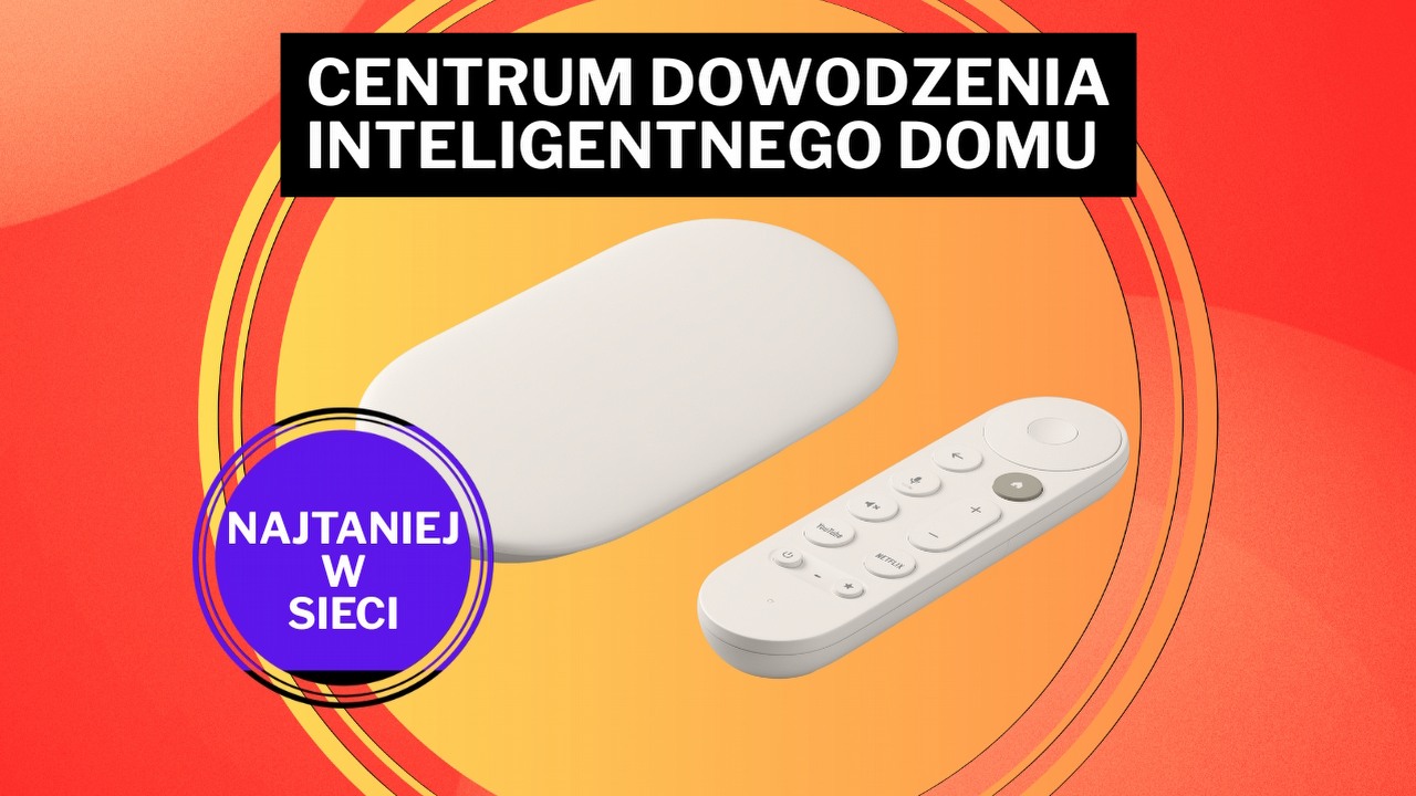 „Najlepszy zakup, jaki kiedykolwiek zrobiłem na Amazonie”. Bestsellerowy Google TV 4K ponad 100 zł taniej - idealny pod Netflixa, źródło grafiki: Google.