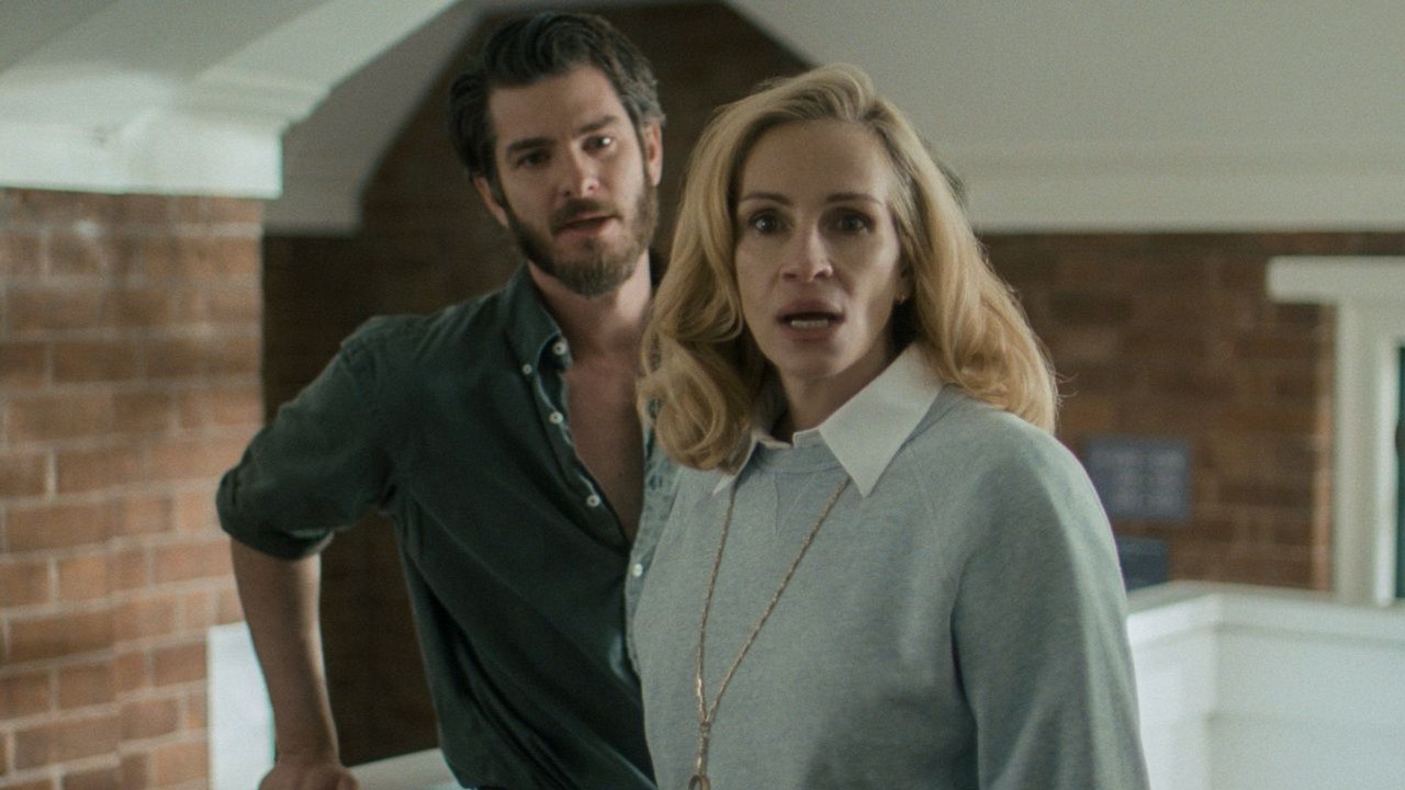 W październiku w kinach, już jutro na Prime Video. Amazon zapowiada nowość z Julią Roberts jako „porywający thriller psychologiczny”, ale krytycy mają inne zdanie, źródło grafiki: Po polowaniu, Luca Guadagnino, Big Indie Pictures, 2025.