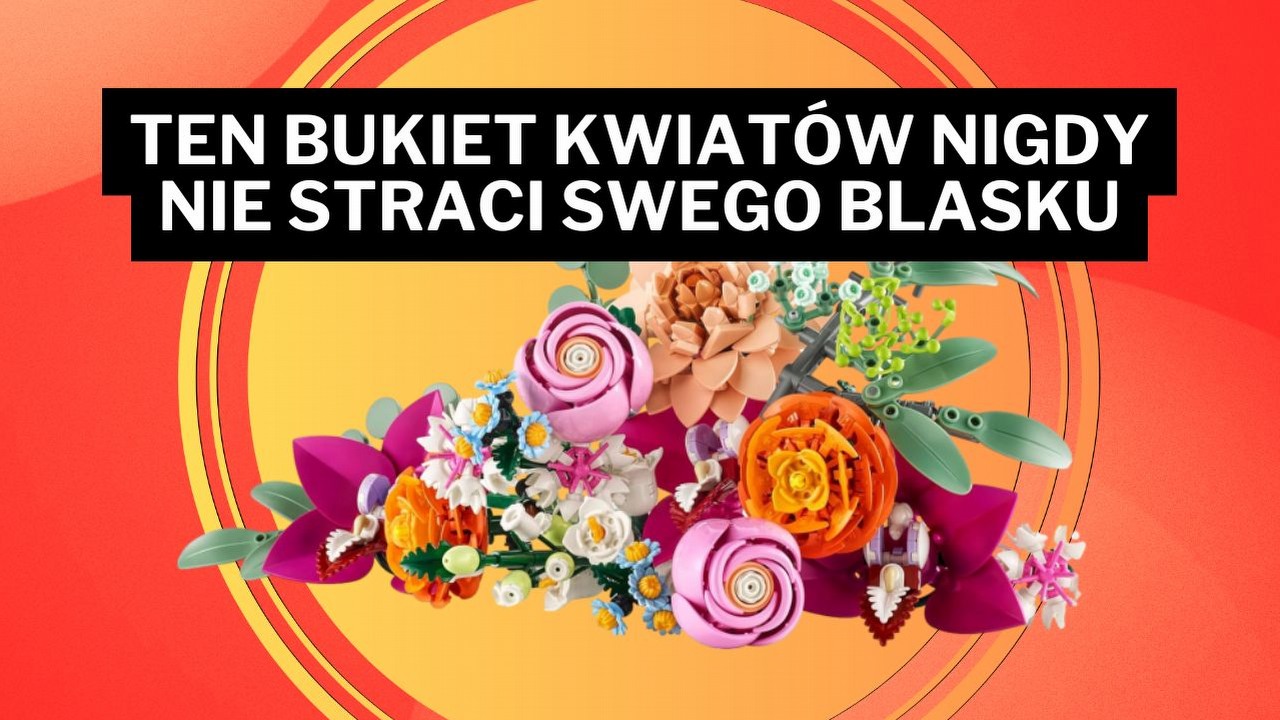 „Kupiłem go mojej dziewczynie i była zachwycona”. Bukiet LEGO Botanicals to przepiękny prezent za niecałe 160 zł, źródło grafiki: LEGO.