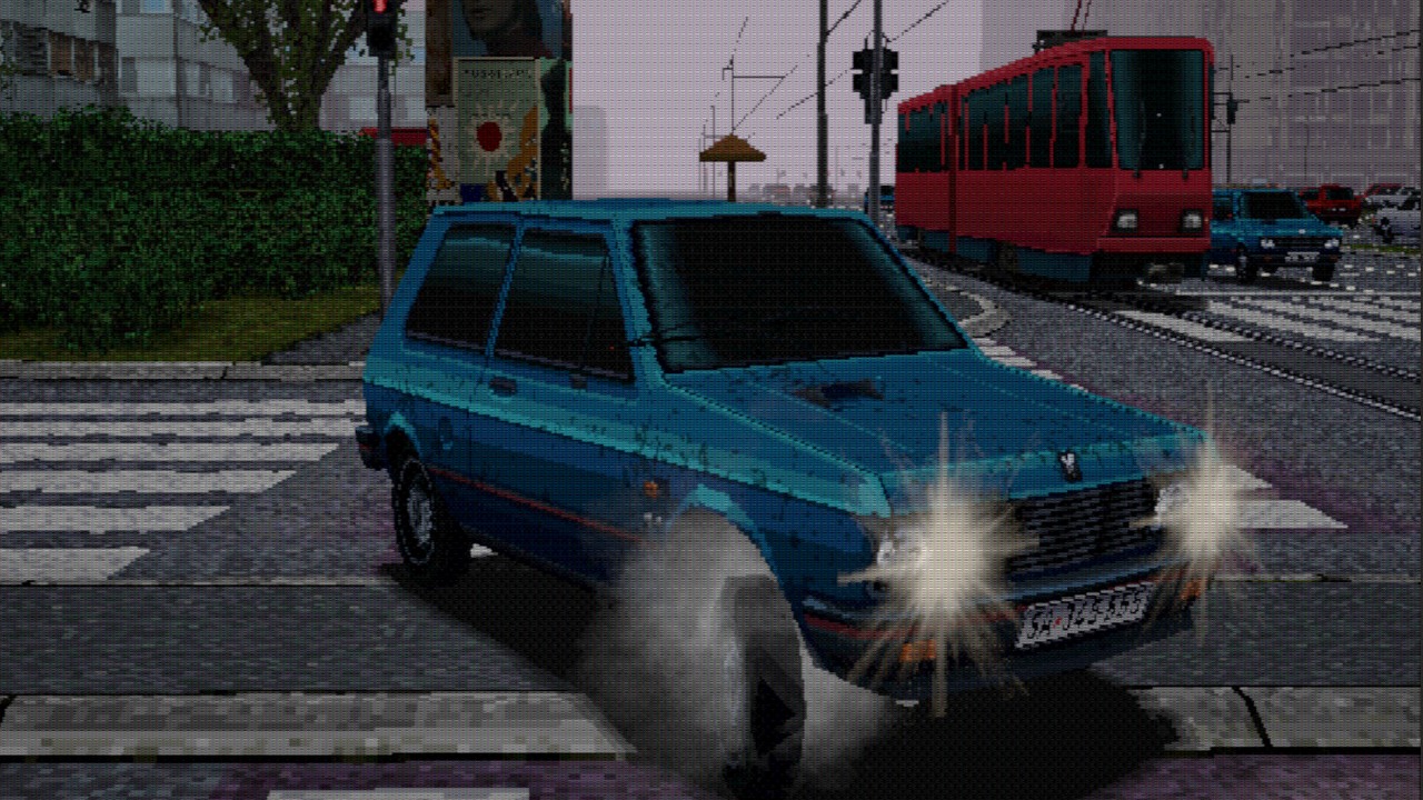 Polski twórca nostalgicznej gry inspirowanej Maluch Racerem został na lodzie, ale nie zamierza się poddać. „Rezygnuję ze wszystkiego, co nie jest Szrotem!”, źródło grafiki: Kontraktor Entertainment Bureau.