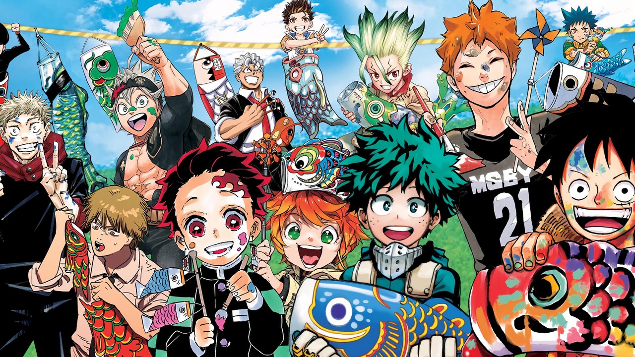 Oto nowa wielka szóstka shonenów. Następcy Jujutsu Kaisen i My Hero Academia mają być przyszłością mang, źródło grafiki: Shueisha.