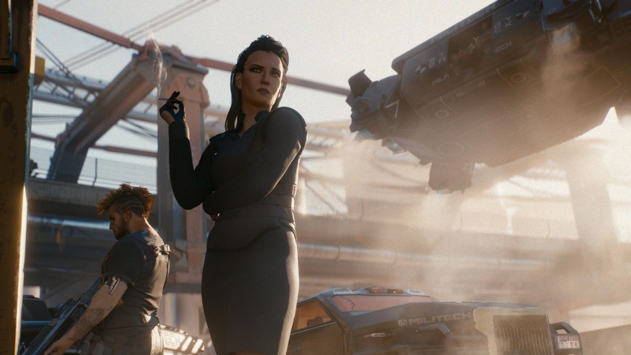 Czemu Meredith z Cyberpunka 2077 tak zależało na pomocy V? Odpowiedź kryje się w jednym z nagrań wiadomości, źródło grafiki: CD Projekt RED.