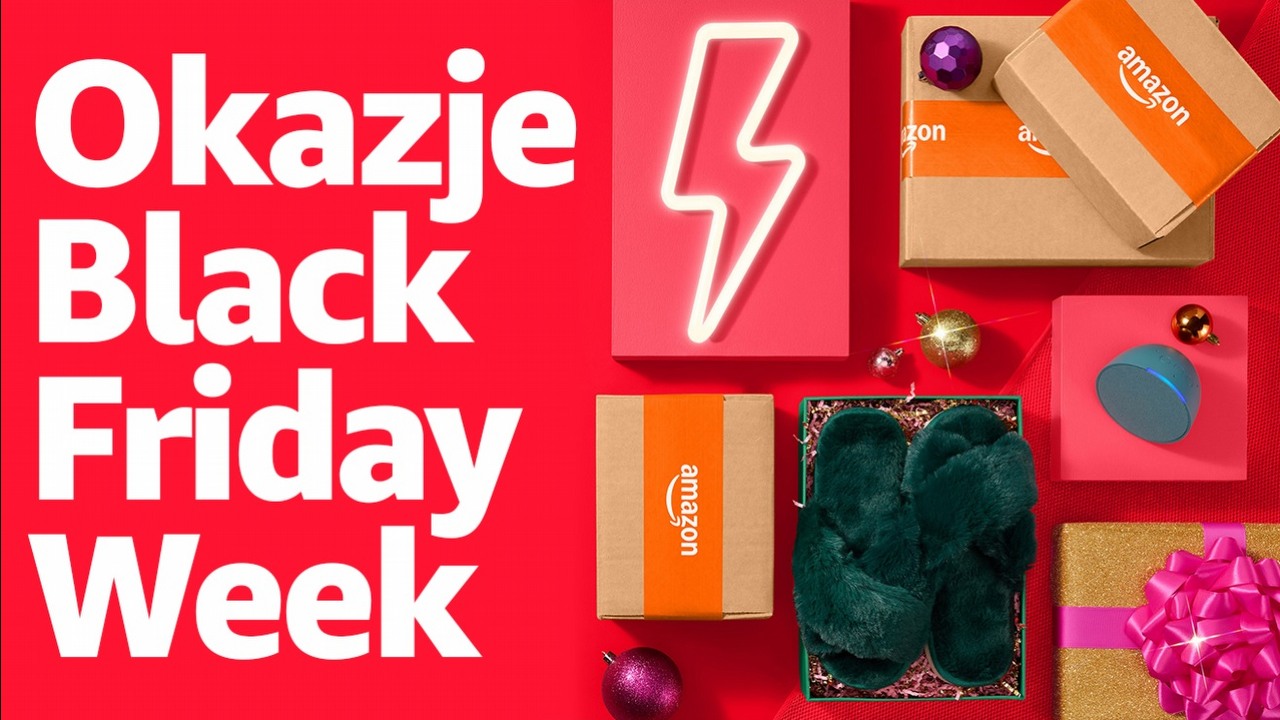 Amazon odpalił Black Friday Week! Wybrałem promocje nawet do 60%, które robią furorę i znikają szybciej, niż się pojawiają, źródło grafiki: Amazon.