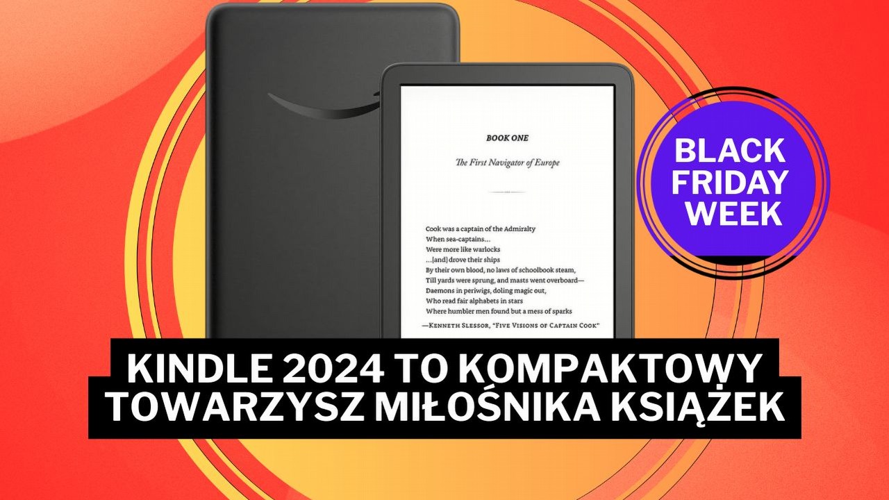 Amazon znowu pozamiatał! Najlżejszego Kindle z 16 GB pamięci kupisz teraz za niecałe 410 zł dzięki Black Friday Week 2025, źródło grafiki: Amazon.pl.
