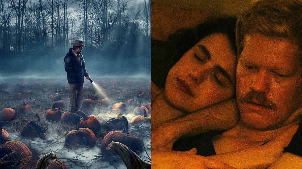 W tym tygodniu na Netflix obejrzysz największą premierę sci-fi giganta w tym roku, ale HBO Max też przygotowało nietuzinkowy hit z gwiazdami, źródło grafiki: Stranger Things, Ross Duffer, Netflix, 2016 / Kinds of kindnes, Yorgos Lanthimos, 20th Century Studios, 2024.