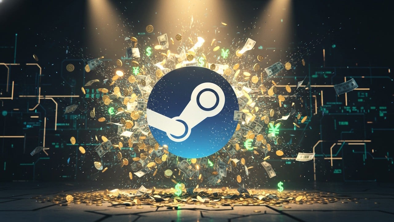 Gracze na Steam kupują coraz więcej tańszych gier. To zabija średnią półkę, ale Valve ma przynosić miliardy, źródło grafiki: Valve Corporation / własne..