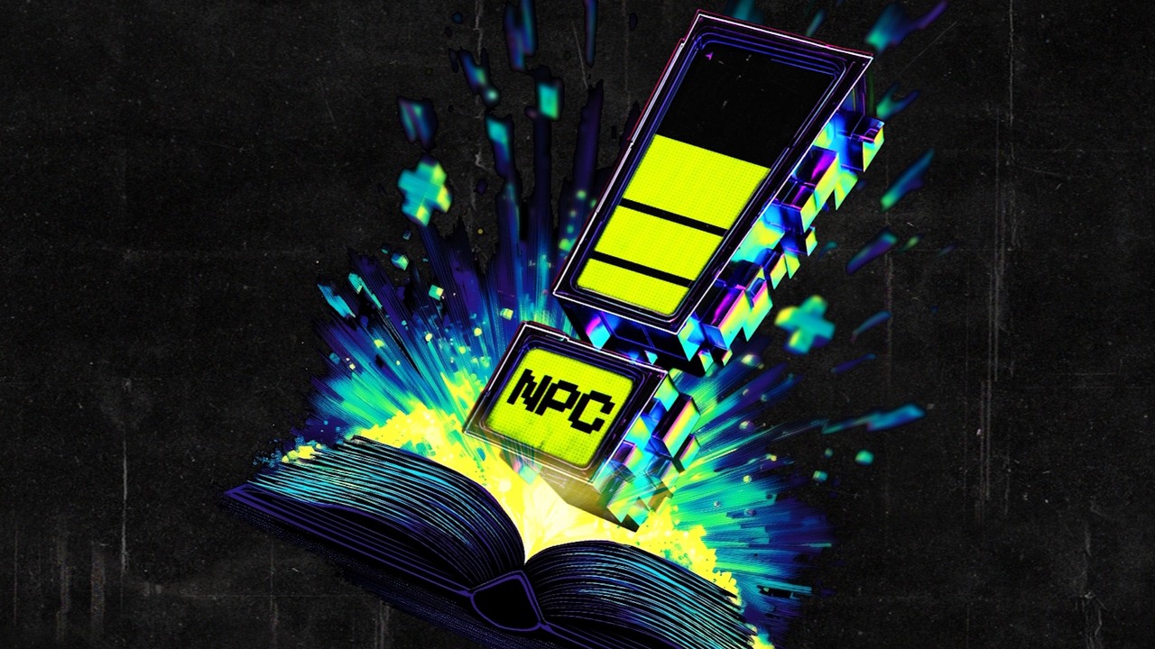 Odzyskaj kontrolę. Kampania „NIE BĄDŹ JAK NPC” pokazuje, dlaczego bez książek jesteś tylko botem, źródło grafiki: Narodowe Centrum Kultury.