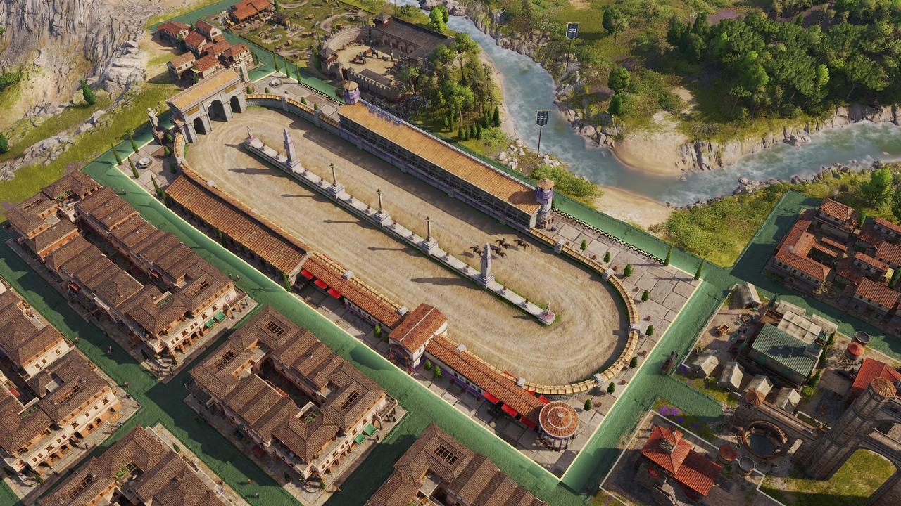 Nie musisz czekać na drugi dodatek do Anno 117. Własny Circus Maximus możesz zbudować już teraz, i to za darmo, źródło grafiki: Taludas / mod.io.